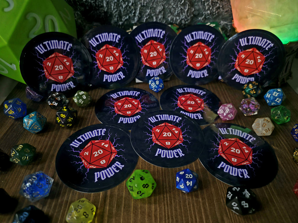 NAT 20: ULTIMATE POWER Sticker