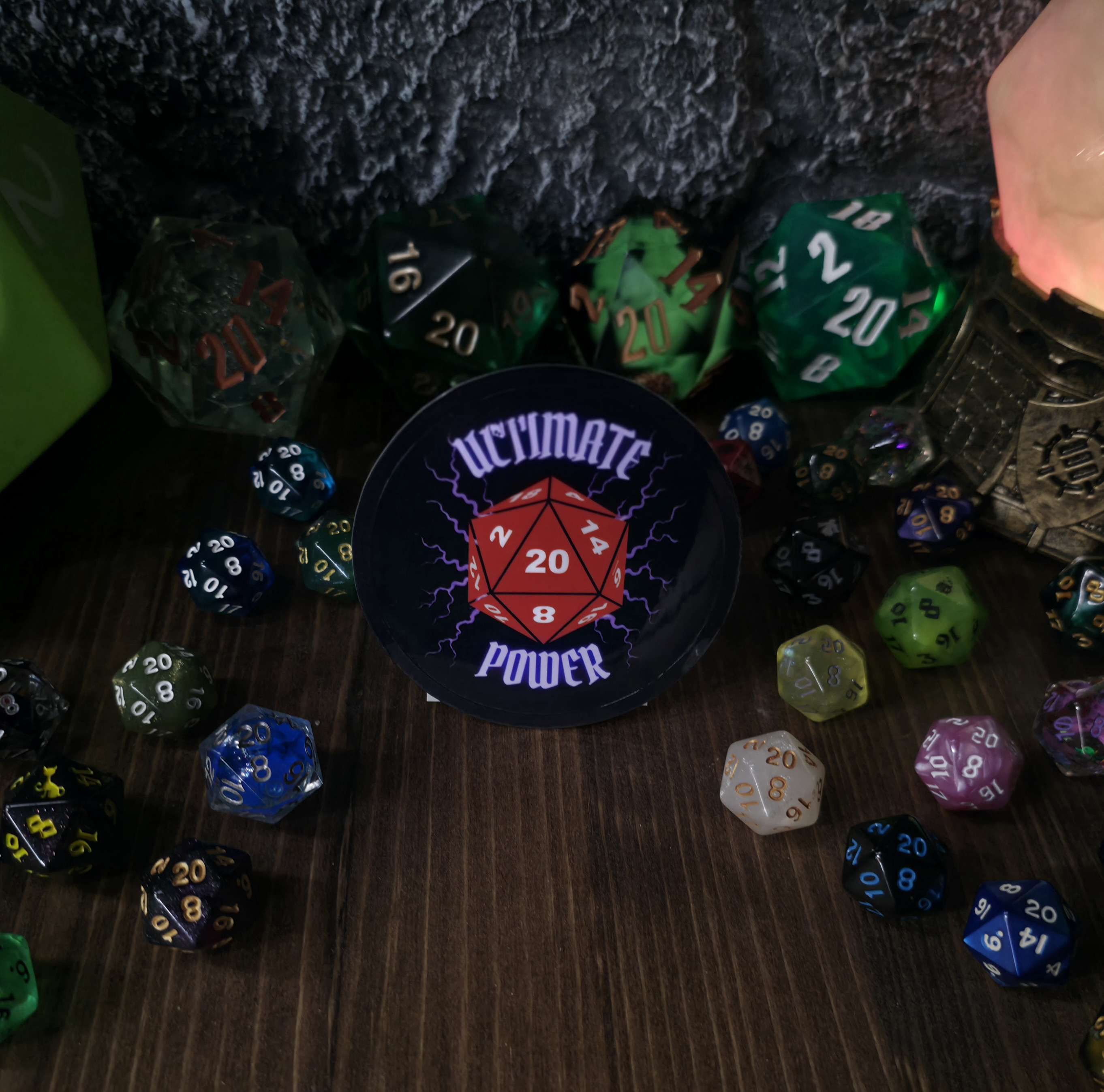 NAT 20: ULTIMATE POWER Sticker