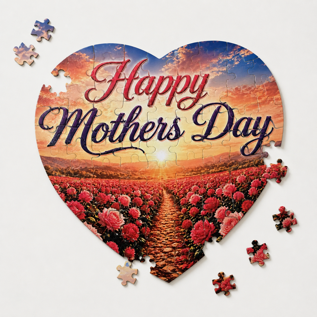 Mother's Day 76 Piece Jigsaw Puzzle