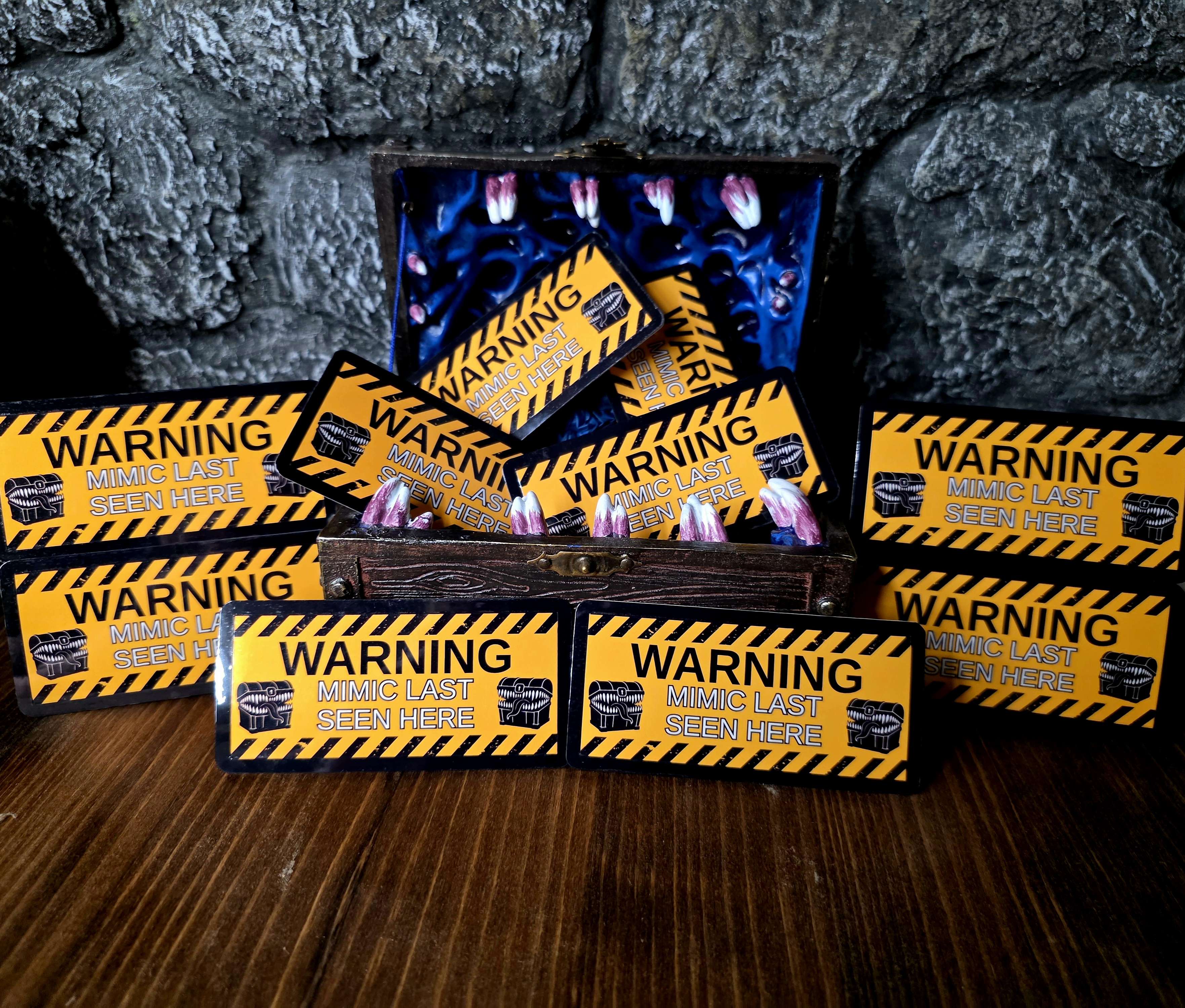 Warning:MIMIC! Sticker