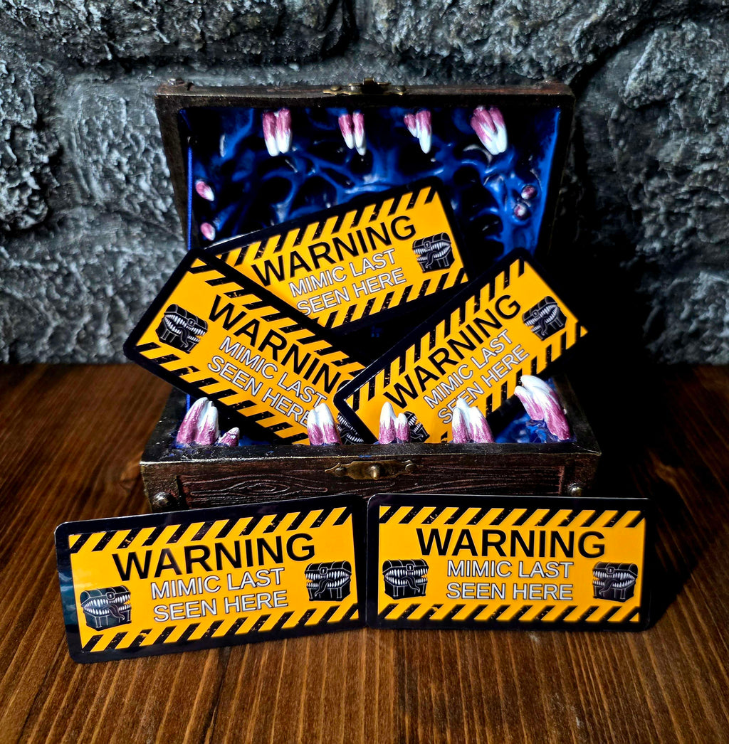 Warning:MIMIC! Sticker