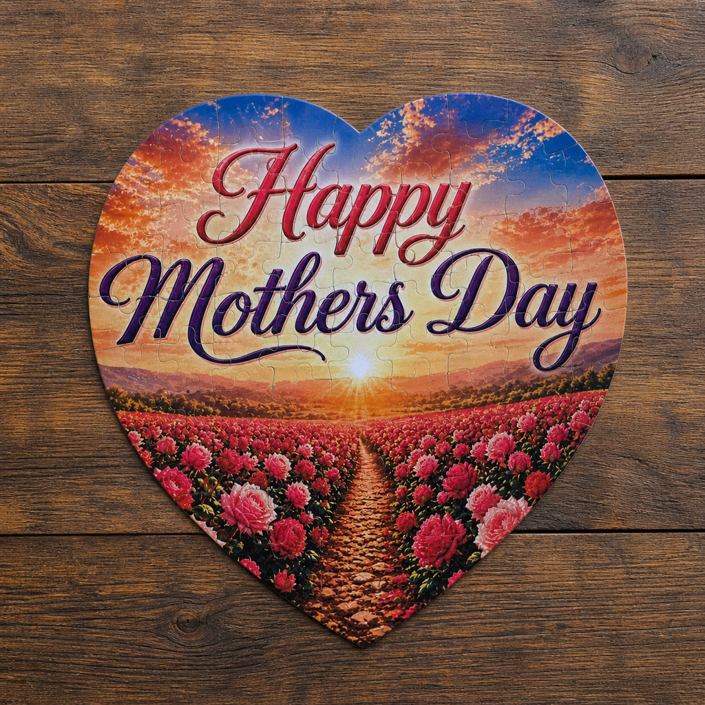 Mother's Day 76 Piece Jigsaw Puzzle